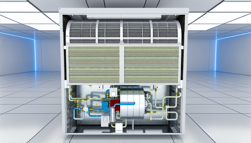 Clim reversible ouvert pour nettoyage